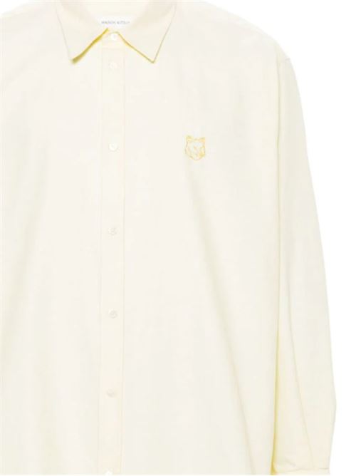 classic collar long sleeves shirt Maison Kitsuné | MM00405WC2047P719